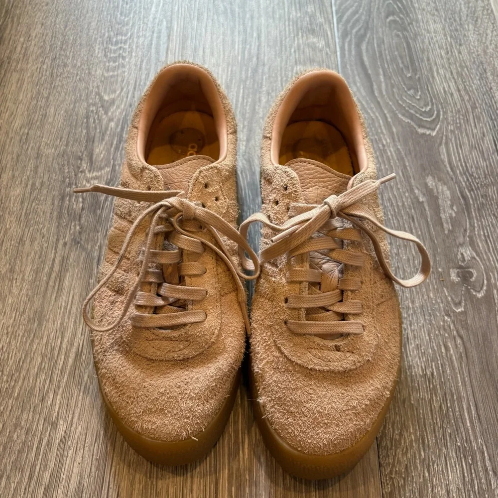 Adidas Samba Rose Women's Dusty Pink Suede Platform Sneakers - Picture 2 of 8